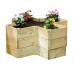 Cross Shaped Raised Bed